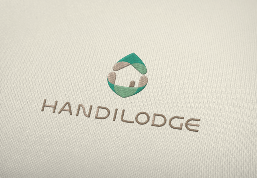 Exemple non réalisé d'utilisation du logo Handilodge
