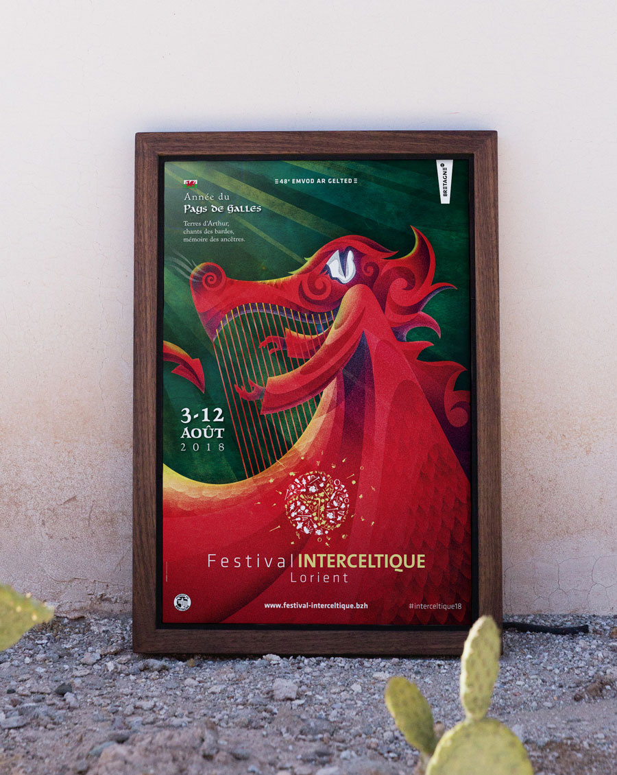 40x60 Affiche FIL Interceltique 2018