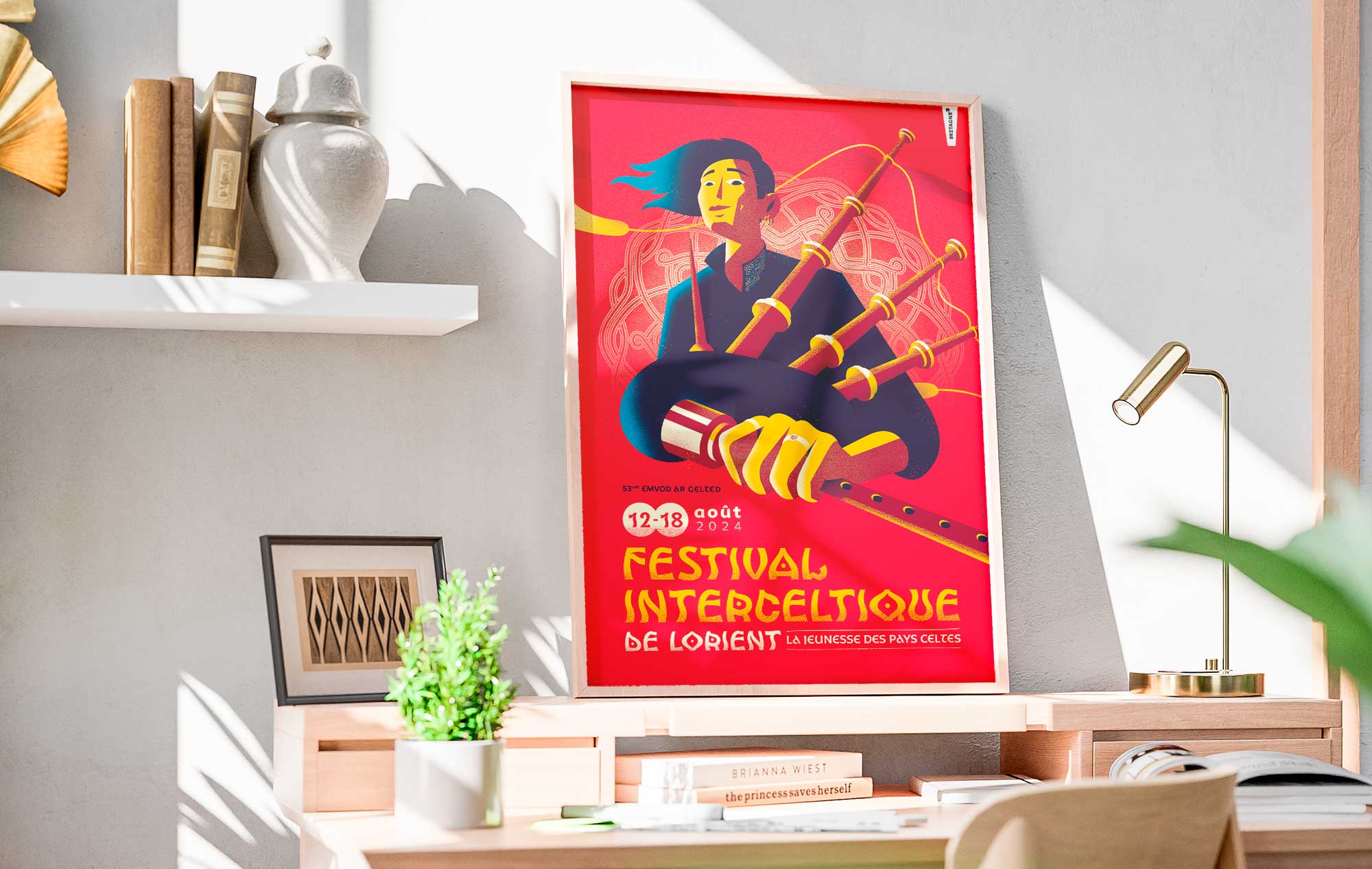 Affiche 2024 du Festival Interceltique de Lorient