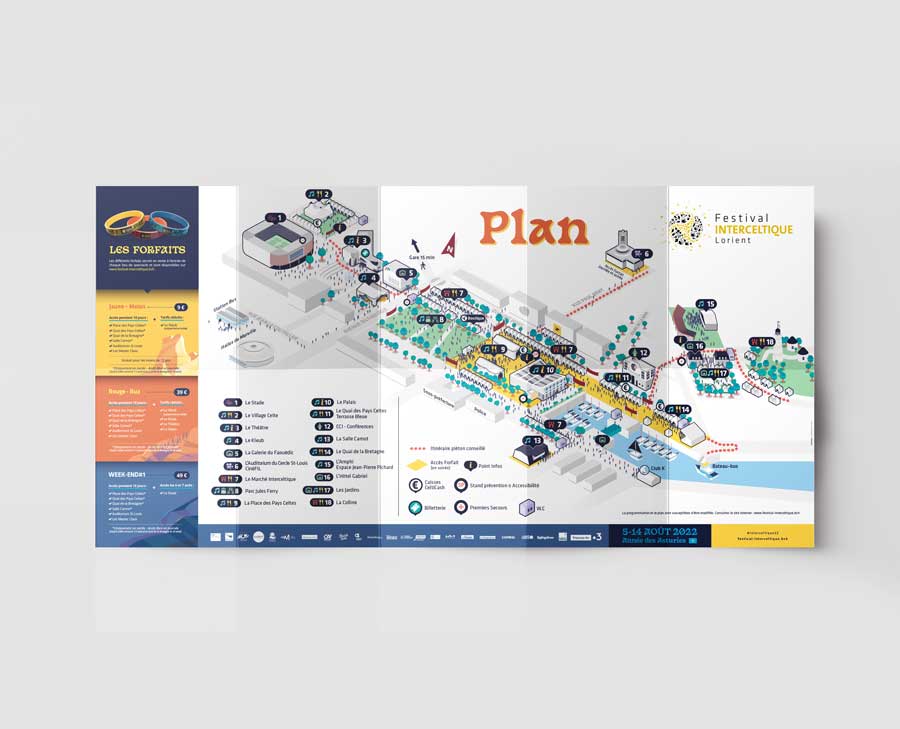 Plan Festival Interceltique 2022