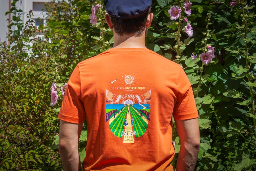 FIL t-shirt officiel 2019 Festival Interceltique