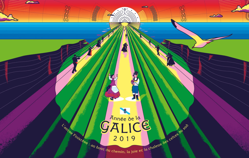 Affiche 2019 du Festival Interceltique de Lorient