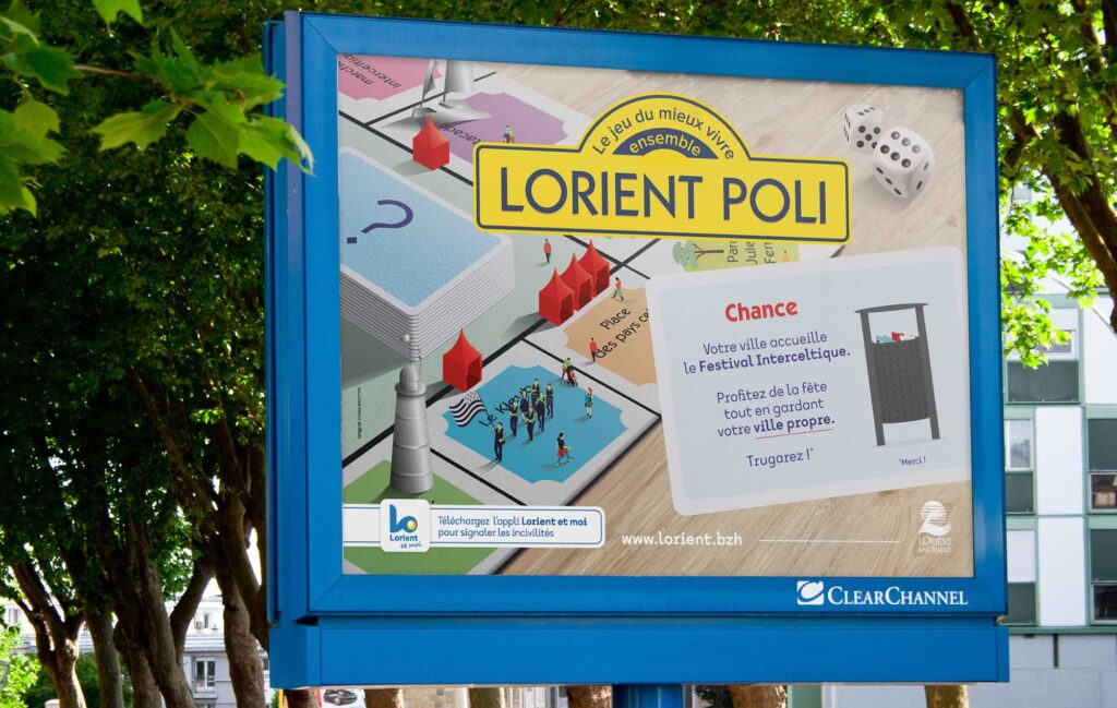 Campagne de sensibilisation pour la Ville de Lorient