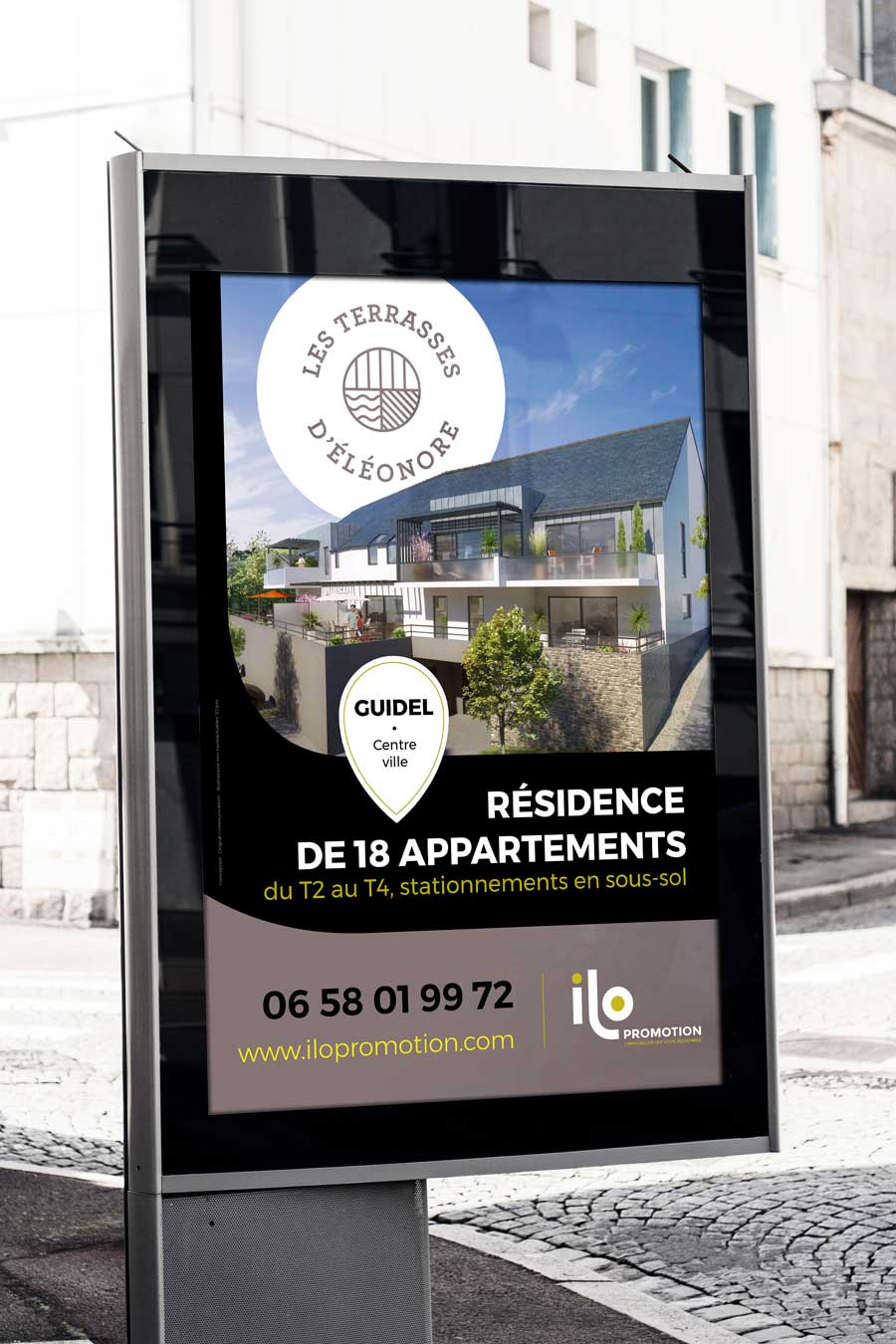 Affiche 120x176 les terrasses d'éléonore