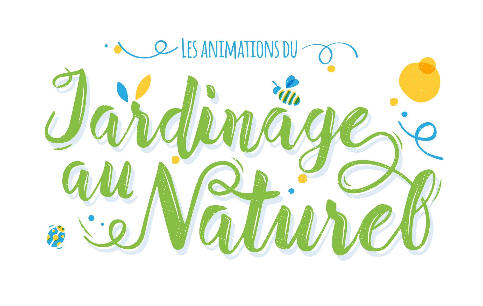 affiche jardinage au naturel pour lorient agglomération