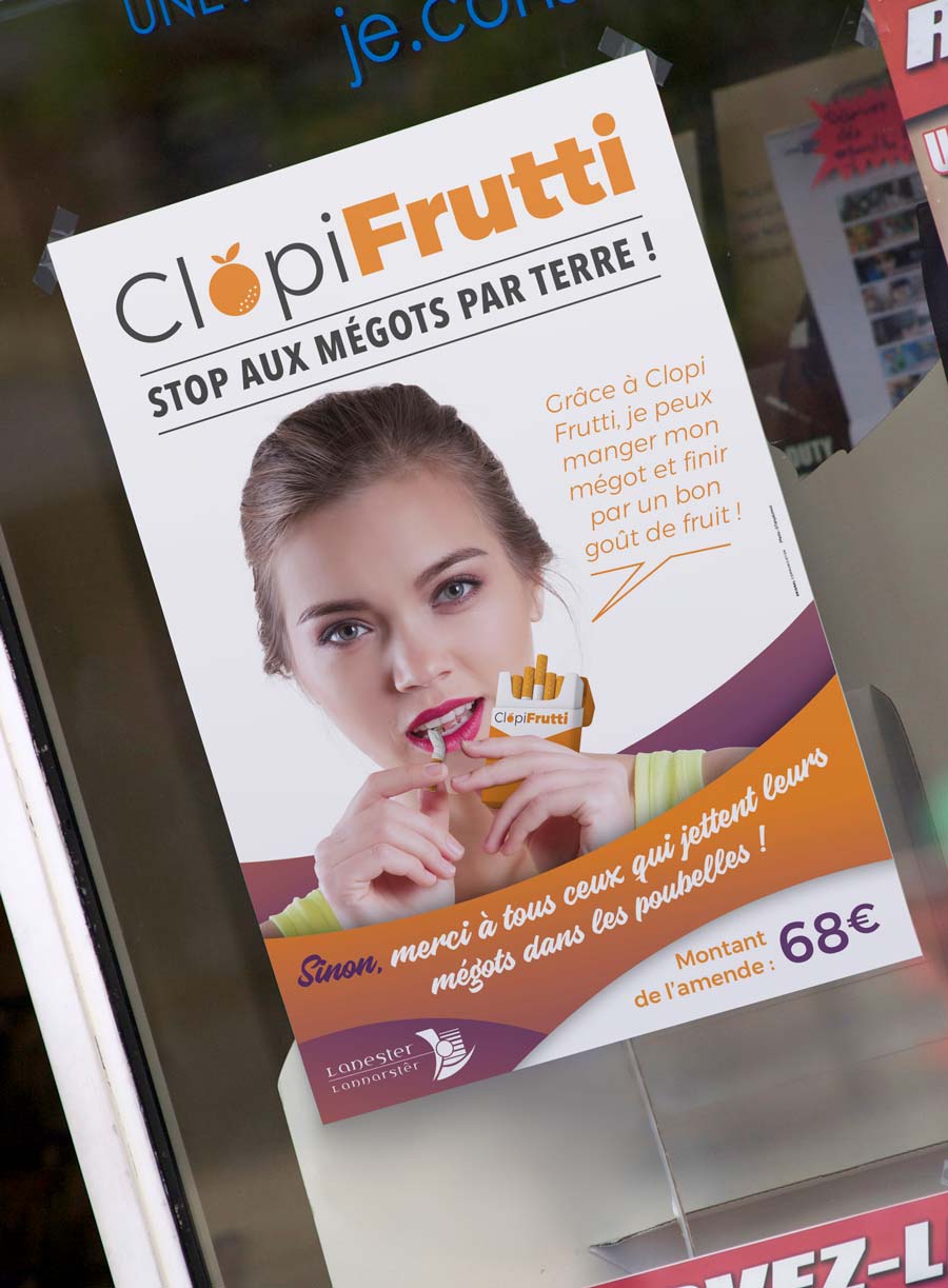 lanester-affiche-stop-megots-clopifrutti