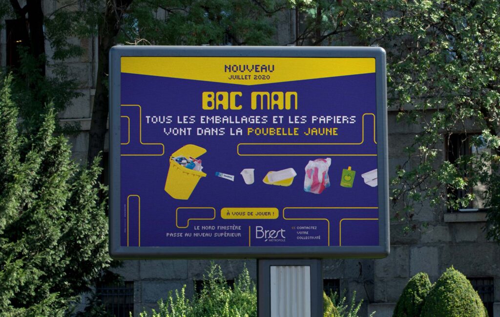 Une campagne média sur le tri des déchets