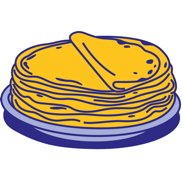 illustration crêpes